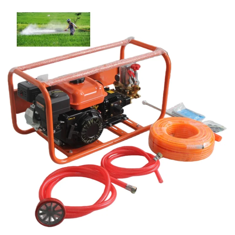 Heavy Du ty G a s oline Powered Sprayer with 22mm Stroke Pump for Effective Pest Control Spraying