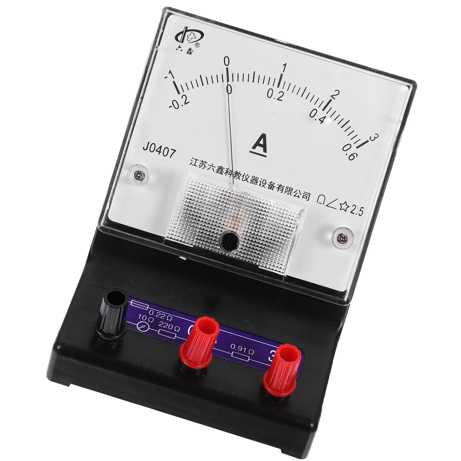 DC Laboratory Ammeter Current Metal Voltmeter Tester Physics Experiment Apparatus