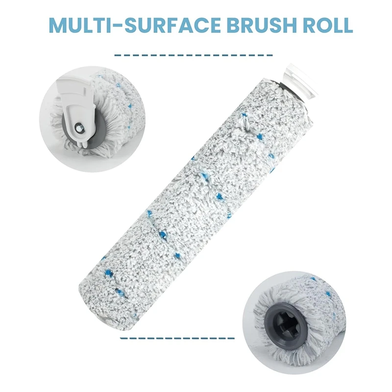 3 Pack Multi-Surface Brush Rolls 2787 And Vacuum Filters 1866 Compatible For Bissell Crosswave Max 2554 2590 2593