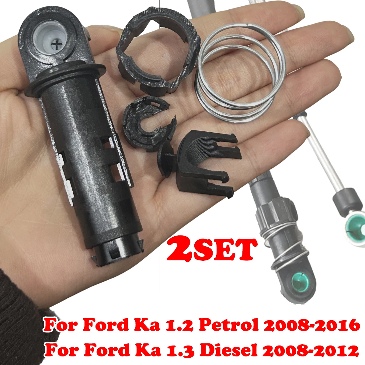 

For Ford Ka 1.3 Diesel 1.2 Petrol 2008-2016 Gearbox Repair Kit Manual Gear Shift Selector Lever Linkage Change Control Cable End