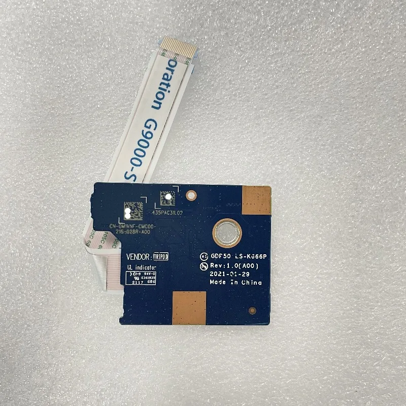 ... Keyboard board LS-K666P 0M1VNF for Alienware M15 R5 R6 R7...