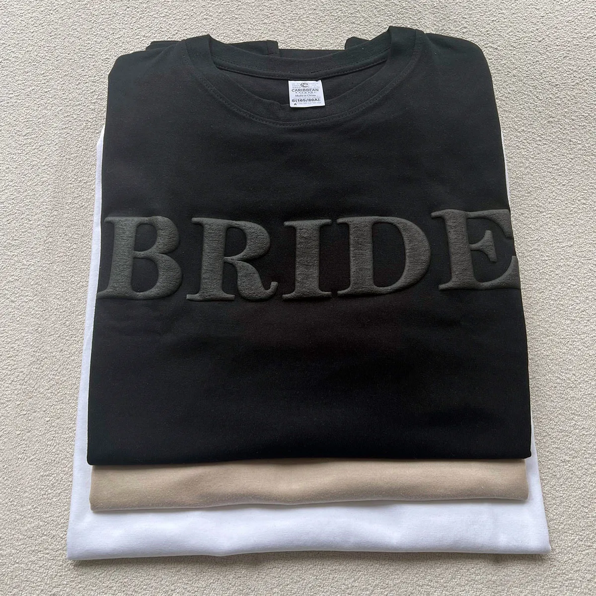 2024 Summer New Bride T Shirts 3D Printing High Qaulity Cotton Tops Street Trendy Short Sleeve Women Tees Wedding Party Tops