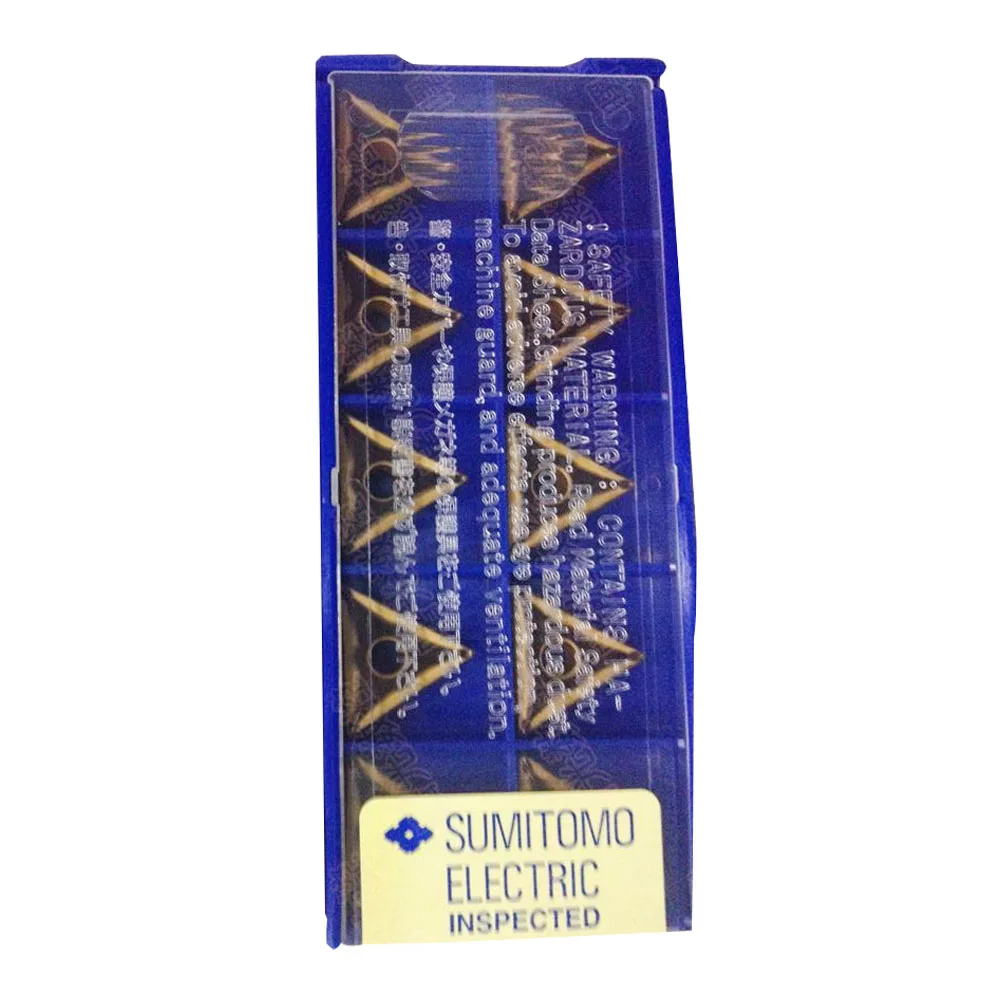 Inserções cnc originais de aço inoxidável universal ferramenta torneamento partículas TNMG160404N-SU ac630m