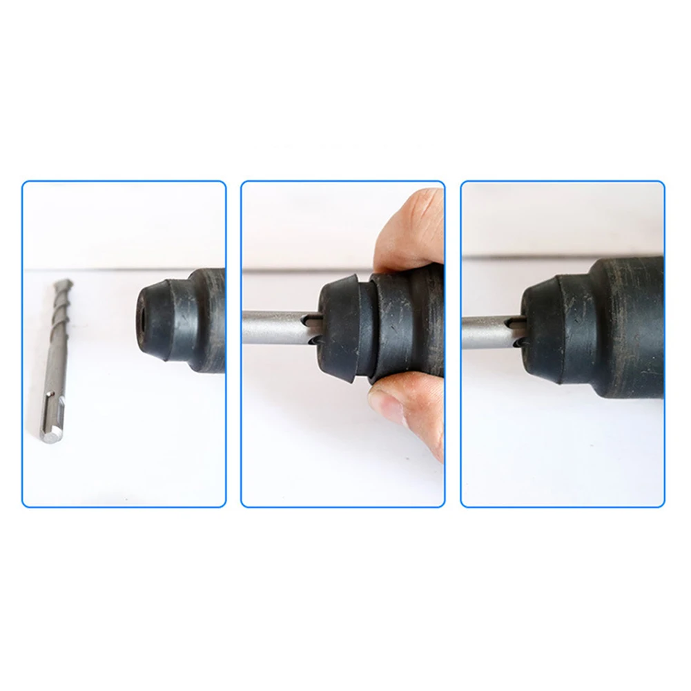 Masonry Drill Bit with For SDS PLUS Shank 200mm Carbide Tipped for Accurate and Efficient Drilling in Concrete and Stone