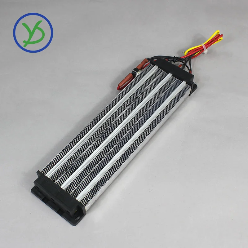 220V 2000W heating cabinet Insulated PTC Ceramic Air Heater 280*76mm