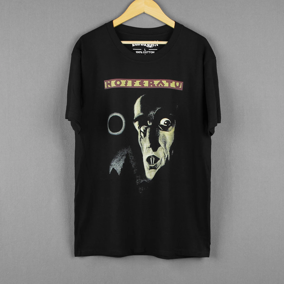 Nosferatu a Symphony of Horror T-Shirt Vampire Movie Men's Clothing Short Sleeve Summer Classic fit Cotton Tee Shirt