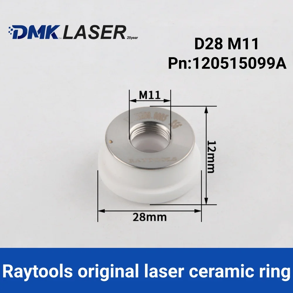 Raytools Original Laser Ceramic rijng Body D28 M11 Nozzles Holder 120515099A for Raytools Cutting Head BT230 BT240 BMH110 114