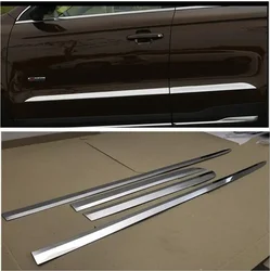 2016-2022 For Geely Atlas Pro Azkarra Boyue  tainless Steel Side Door Body Garnish Moulding Cover Trims Decoration Car Styling