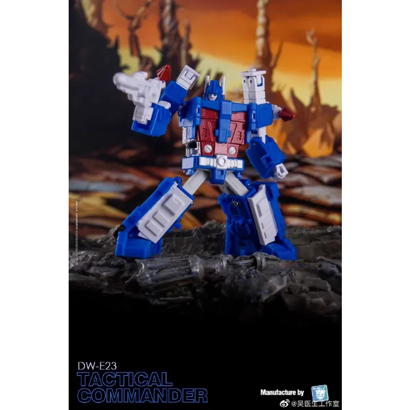 Getransformeerd Speelgoed Doctor Wu's Originele Extreem Kleine Aandeel Mecha DW-E23 Tongtian T-Xiao Animatie Kleur Actie Pop