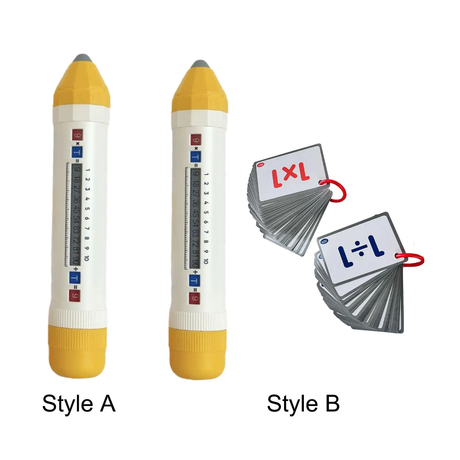 การคูณและการหารปากกาคณิตศาสตร์ Manipulatives ของเล่นอุปกรณ์การสอน