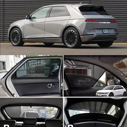 Magnetic Car Sunshade For Hyundai IONIQ 5 2022 2023 2024 Ioniq5 Front Windshield Curtain Rear Side Baby Window Sun Shade Visor