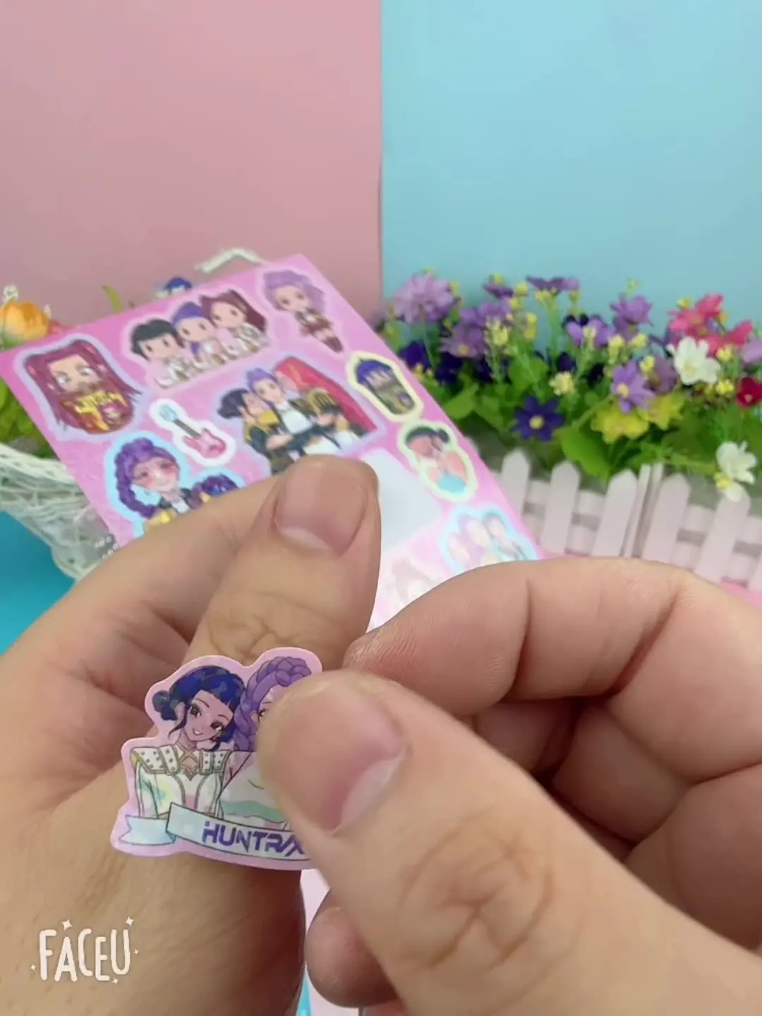 Kpop Demon Hunter Stickers Rumi Mira Zoey Jinu Group Huntrix Stickers For Scrapbook Phone Notebook Sticker Christmas Gifts