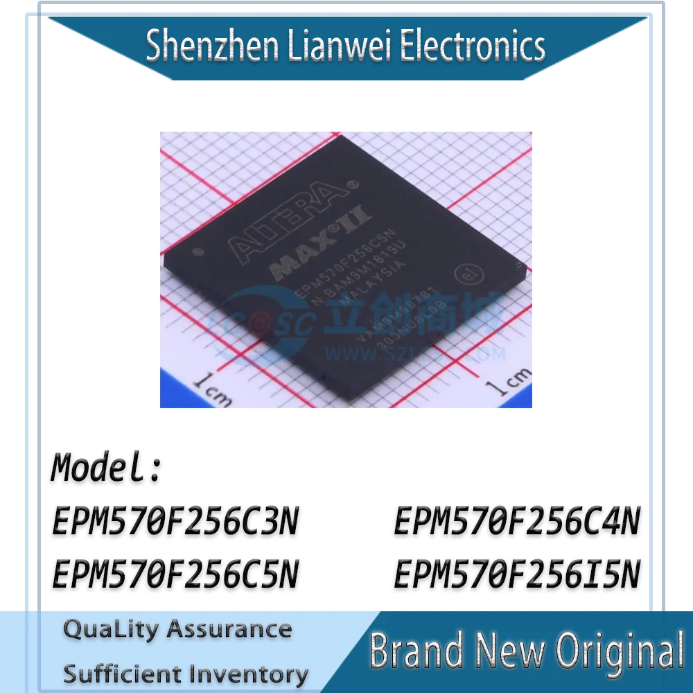 

100% New Original EPM570F256 EPM570F256C3N EPM570F256C4N EPM570F256C5N EPM570F256I5N IC Chipset FBGA-256