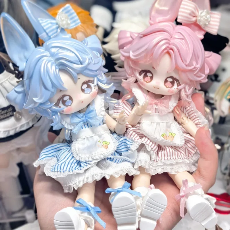 

Genuine Inedible Doll 1/12 Bjd 1st Anniversary Limited Edition Hanging Card Kawaii Girl Action Figure Desktop Ornament Girl Gift