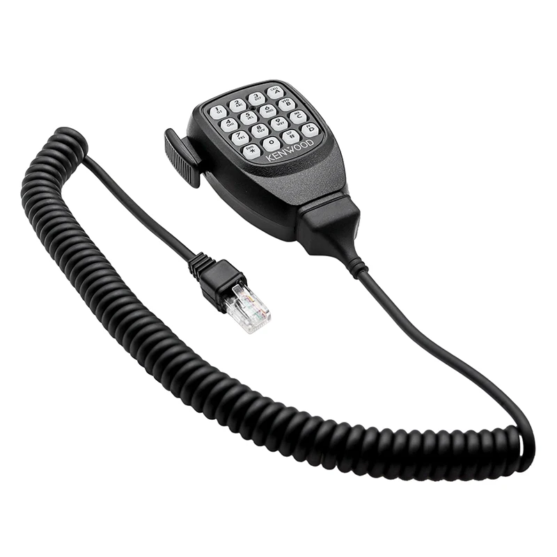 

Hand Microphone Mic Speaker with DTMF 16 Key with 8 pin RJ connector for Kenwood TK-686 780 862 863G Car Radio