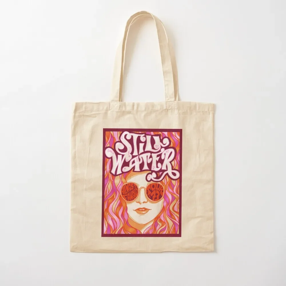 

Stillwater - Almost Famous Tour '73 / burgundy Tote Bag Women's shopping bag tote bag Canvas