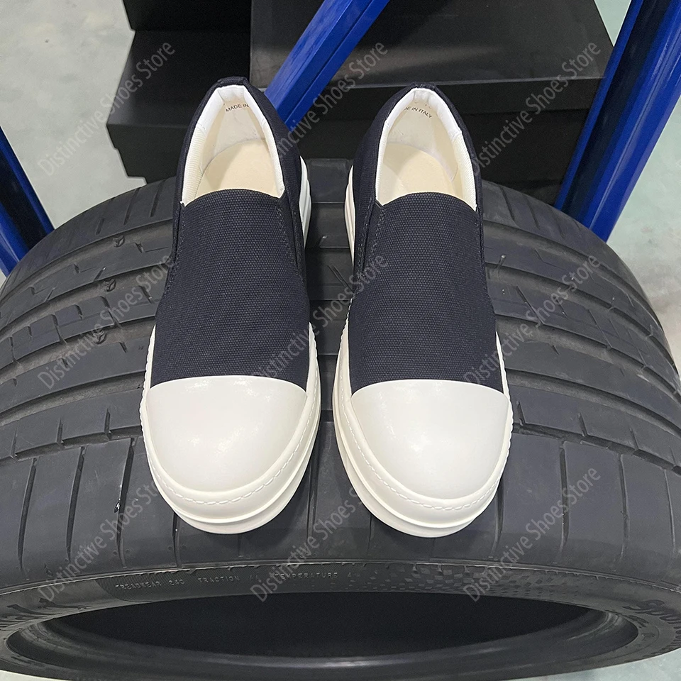 

Brand Male Sneakers High Quality Canvas RO Men's Low Top Casual Shoes Comfortable Classic Couple Shoes Slip-on Women's Sneakers