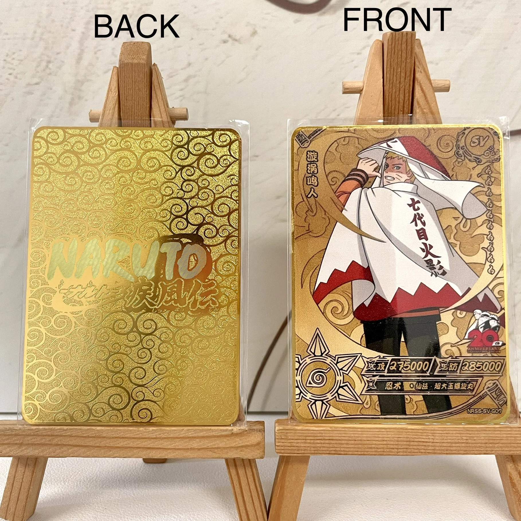 Naruto Uzumaki Jiraiya Sasuke Uchiha SE XR SV Metal Card Anime Collection Cards Kids Toy Gift