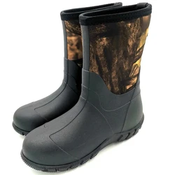 Fly Fishing Waders Rubber Shoes Rock Fisher Waterproof Rain Boots 2022 New Mens Womens Water Shoes Rainboots Ankle Boots Flats