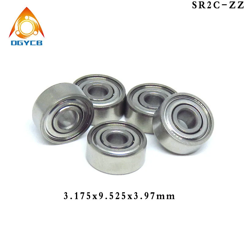 

10pcs SR2C ZZ ABEC7 Hybrid Ceramic Bearing 3.175x9.525x3.97 R2 SR2 Z RC Car Bearing 1/8 x 3/8 x 5/32 inch Fishing Reel Bearing