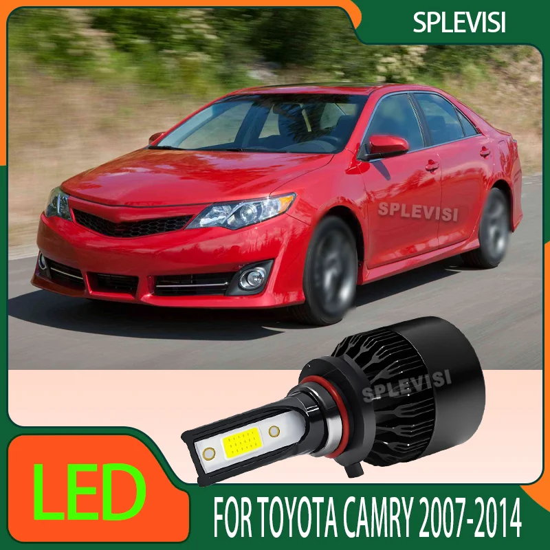 

2pcs Car LED Headlight High Beam 6000K 60W 6000LM/Bulb Conversion Kit For Toyota Camry 2007 2008 2009 2010 2011 2012 2013 2014