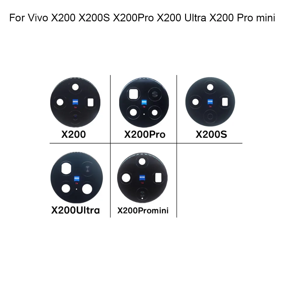 Nouveau pour Vivo X200 X200S X200Pro X200 Ultra X200 Pro mini lentille en verre de caméra arrière pour Vivo X 200X200S pièces de rechange de réparation