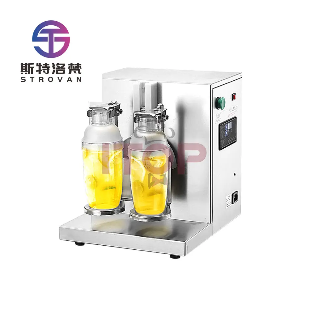 STLW JW ITOP ميلك شيك اثارة خلاط المشروبات التجارية الفولاذ المقاوم للصدأ فقاعة بوبا الحليب الشاي شاكر الكهربائية بوبا خلاط شاي