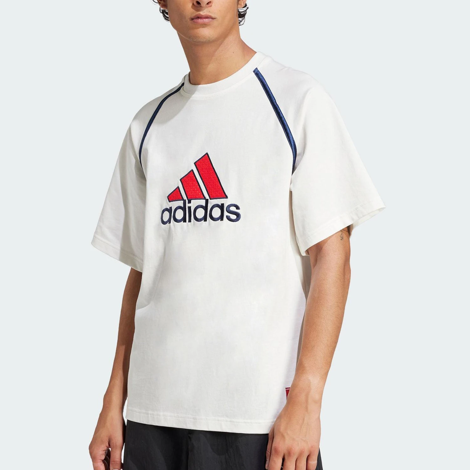 

Adidas Original 2025 Summer Men's Knitted T-Shirt IM7840