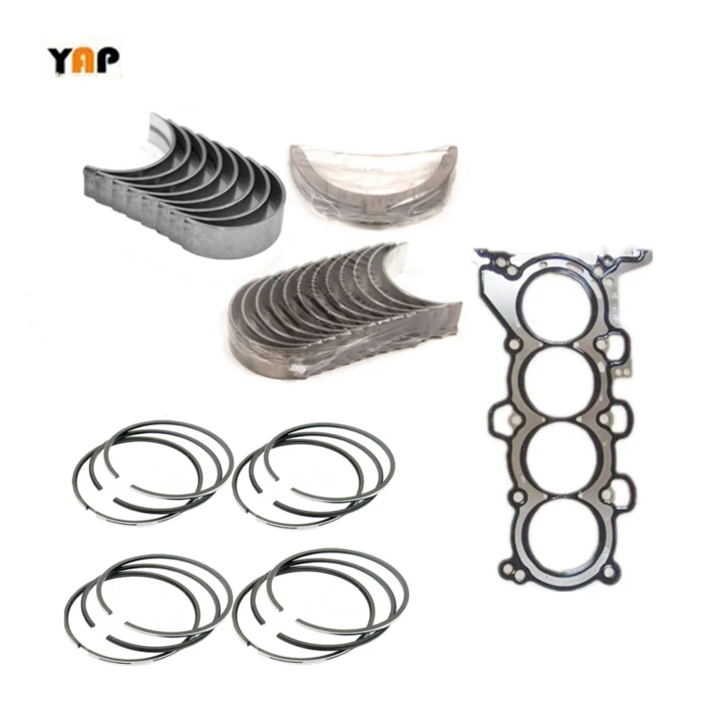 

NEW G4NB STD Crankshaft / connecting rod / thrust bearing, piston ring, cylinder gasket FOR HYUNDAI IX35 I45 NU 1.8L 2010-2014