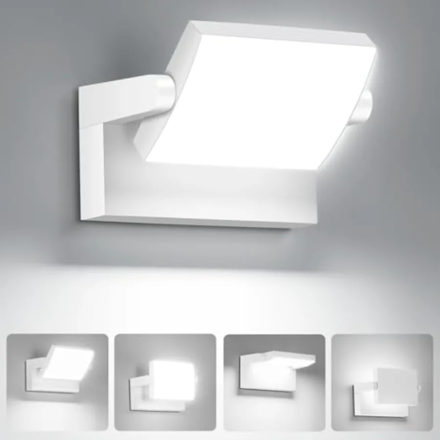 

40W LED Flood Lights Outdoor LED Sconce Waterproof 350°Rotation Exterior Lighting Fixture for Barn Yard Garage Building Area Ba