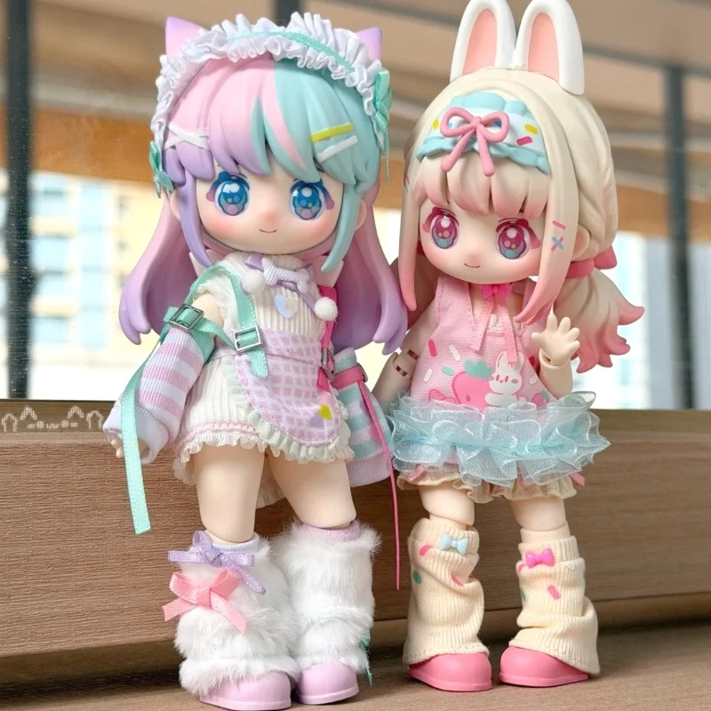 

Коллекционная фигурка SIMONTOYS Nyzaii's Sweet Imagination Blind Box 1/12 BJD: Милая аниме-кукла Nyzaii, загадочная коробка-сюрприз, кавайный подарок-сюрприз, игрушка в пакете