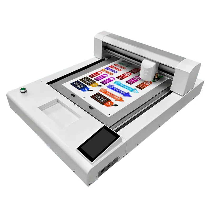 Digital High Precision Flatbed Die Cutter And Plotter Machine Digital Die Cutting Machine System Flatbed Cutting Plotter