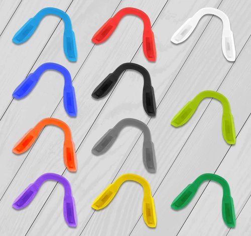 Almohadillas nasales de repuesto de goma E.O.S Silicon Asian Fit y Euro Fit para marco Oakley Hex Jector OX8032 Bevel OX8161 Futurity OX8052