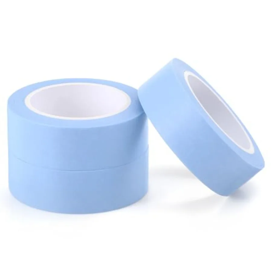 3 Rolls Blue Painte…