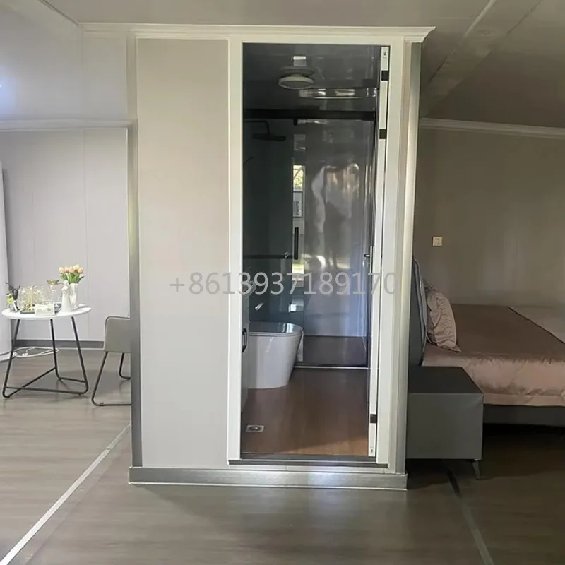Tiny Home for Sale Prefab Modular Homes Expandable Container House with 2 Bedrooms 1 Fully Equipped Kitchen and Bathroom