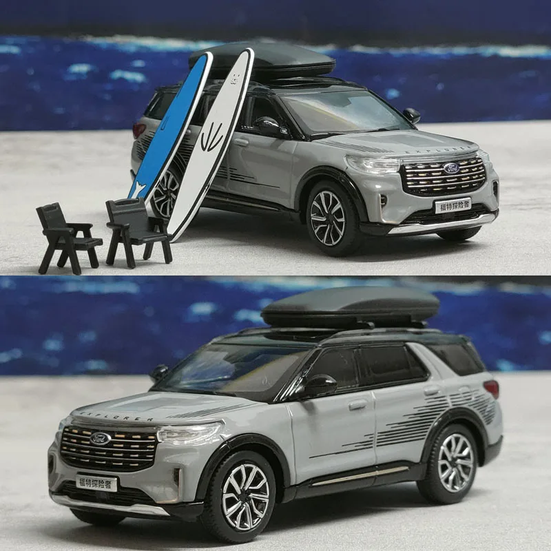 

Diecast Original 1/64 Scale Changan Explorer Simulation Alloy Car Model Static Display Collectible Gift Souvenir Boy Toy