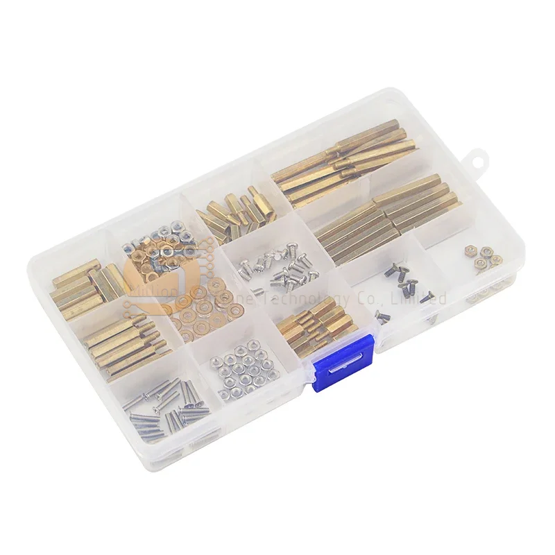 210PCS Raspberry PI Screw Set - M2.5 & M3 Metal/Plastic Screws & Nuts Kit for P I 4B/3B+/3B, Robot Cars, OrangePI & BananaPI