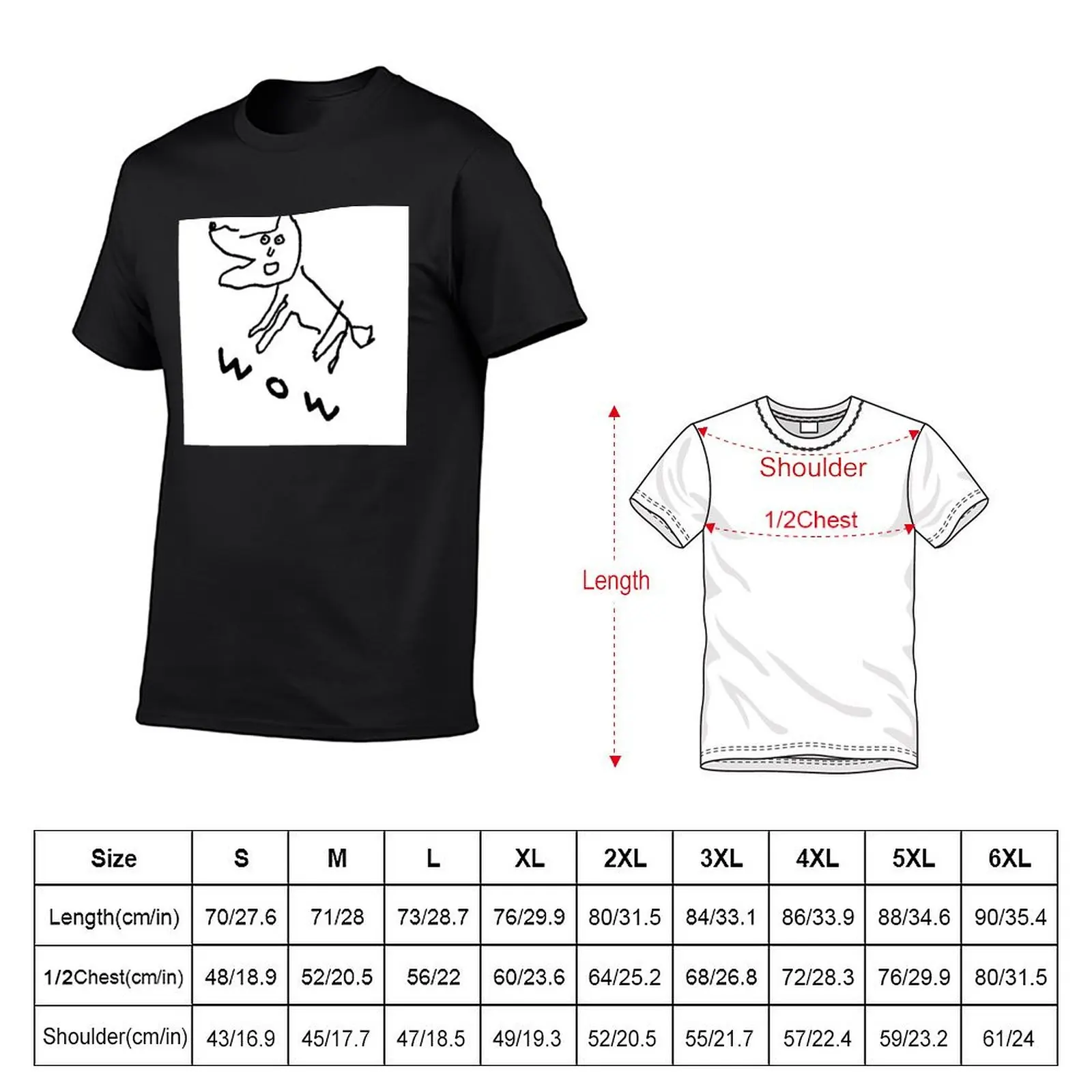 Wow Shirt from Pseudo Harem T-Shirt Short sleeve tee anime stuff essential t shirt korean fashion mens graphic t-shirts funny