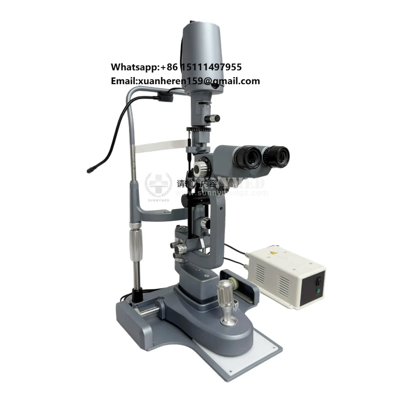 SY-V004-2 Non-Digital Slit Lamp Microscope with Magnification, Easy to Operate