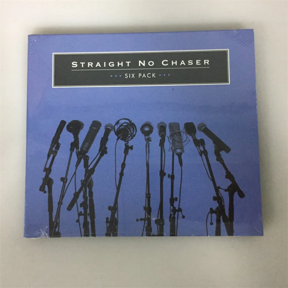 CD 'Six Pack', groupe vocal américain d'a cappella, Straight No Chaser EP 2008, années 2000, CD EP, arrangement harmonieux et chaleureux.