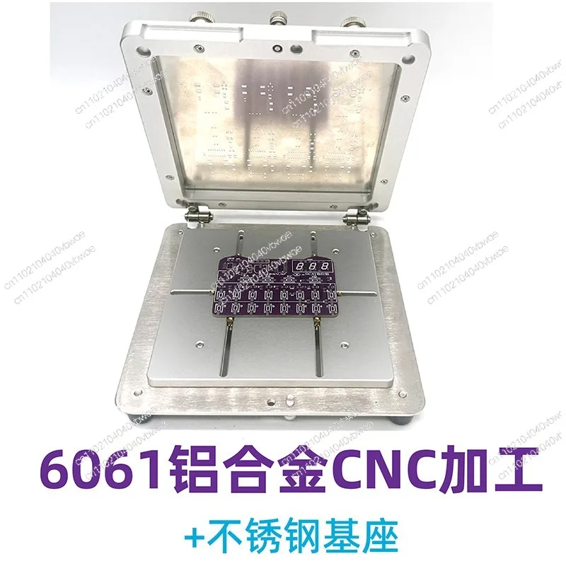 Patch Brush Solder Paste  Fixture Holder Screen Printing Tooling Patch Red Glue Steel Mesh Positioning Screen Printing Fixture