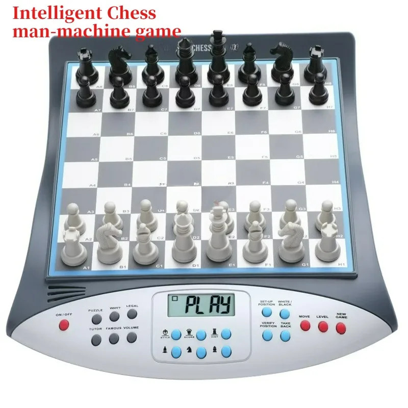 Intelligent Chess Ergonomics Chess Practice Chess Phonetic Teaching Electronic Chessboard English Version