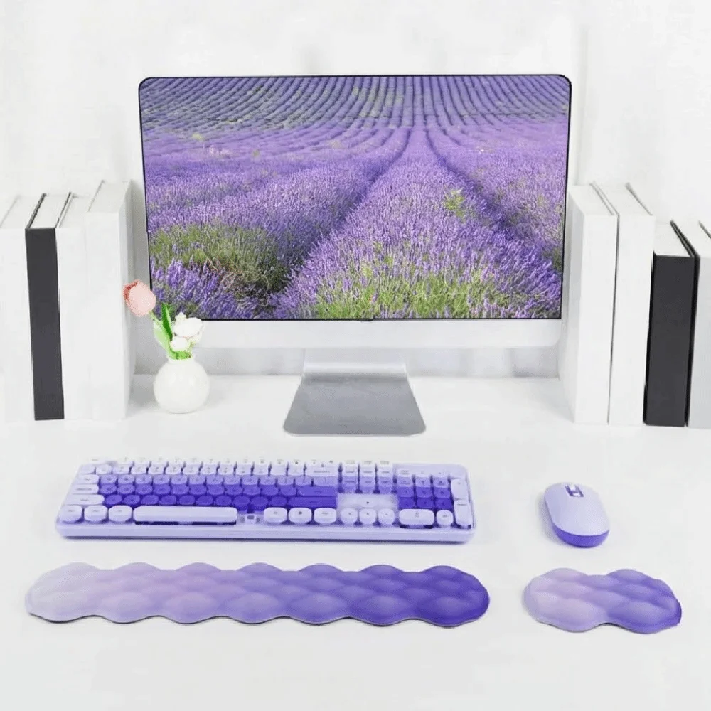 Anti-wear Ergonomic Wrist Support Mouse Pad Non-Slip Soft Wrist Rest Pad Comfortable Creative Mouse Palm Mat Student