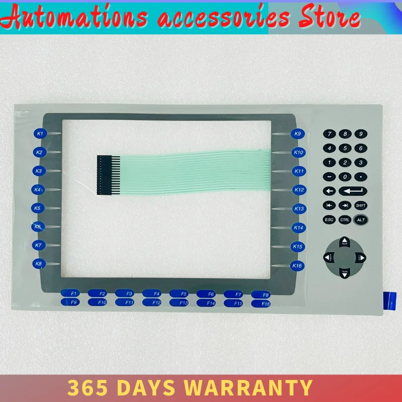 PanelView Plus 1000 2711P-RDB10C Touch Screen Panel for with 2711P-RDK10C 2711P-B10C4D8 B10C4A9 Membrane Keypad Keyboard