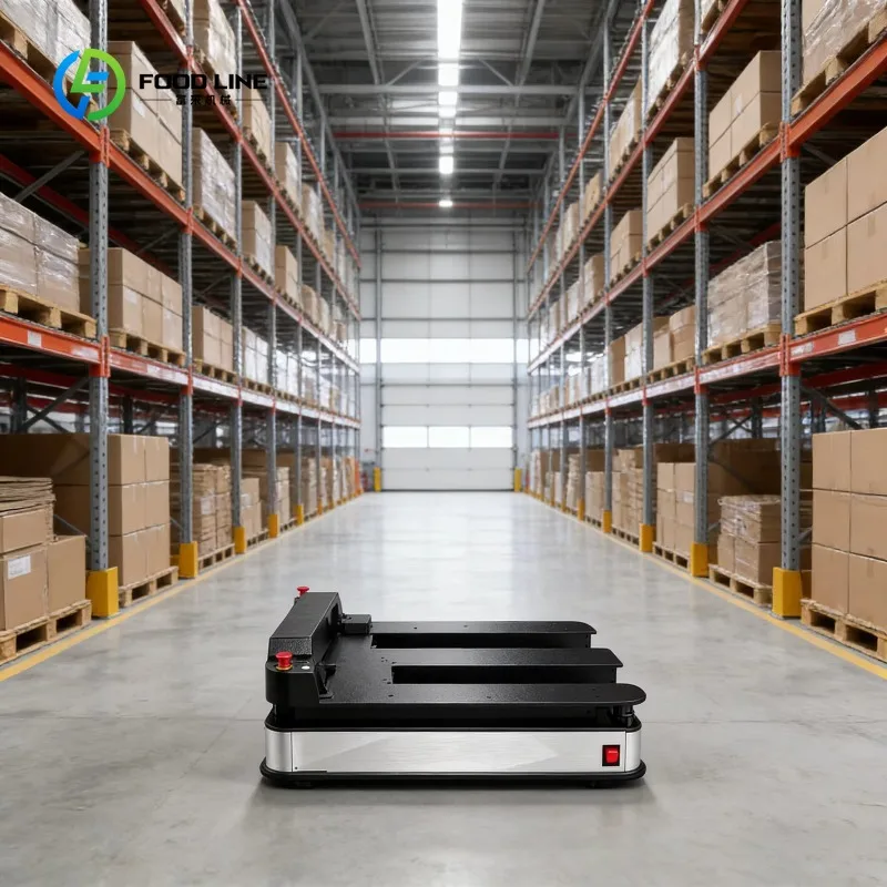 Customized Lithium Battery 1200kg Stealth Forklift AGV Robot with Autonomous Positioning for Factory