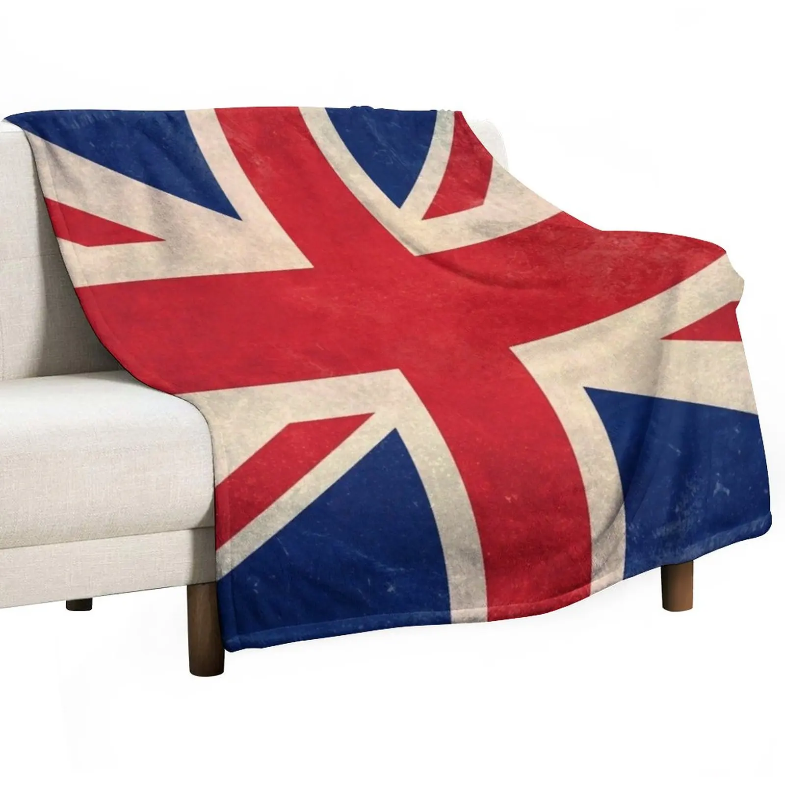 

Union Jack Throw Blanket - Warm Winter Blanket with UK Flag Throw Blanket Beach Tourist Luxury Thicken