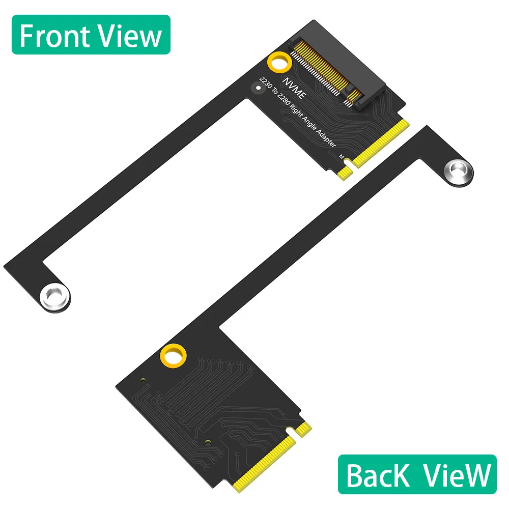 Placa de expansión de disco duro SSD NVME M-Key M.2 PCIE 4.0 Adaptador para Rog Ally Handheld Conversión 2230 a 2280