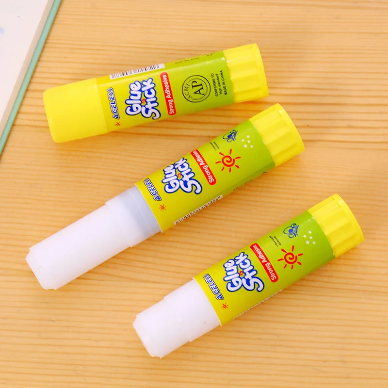 Solid Paper Glue Stick School And Office Supplies Students Handmade DIY Glue Stick