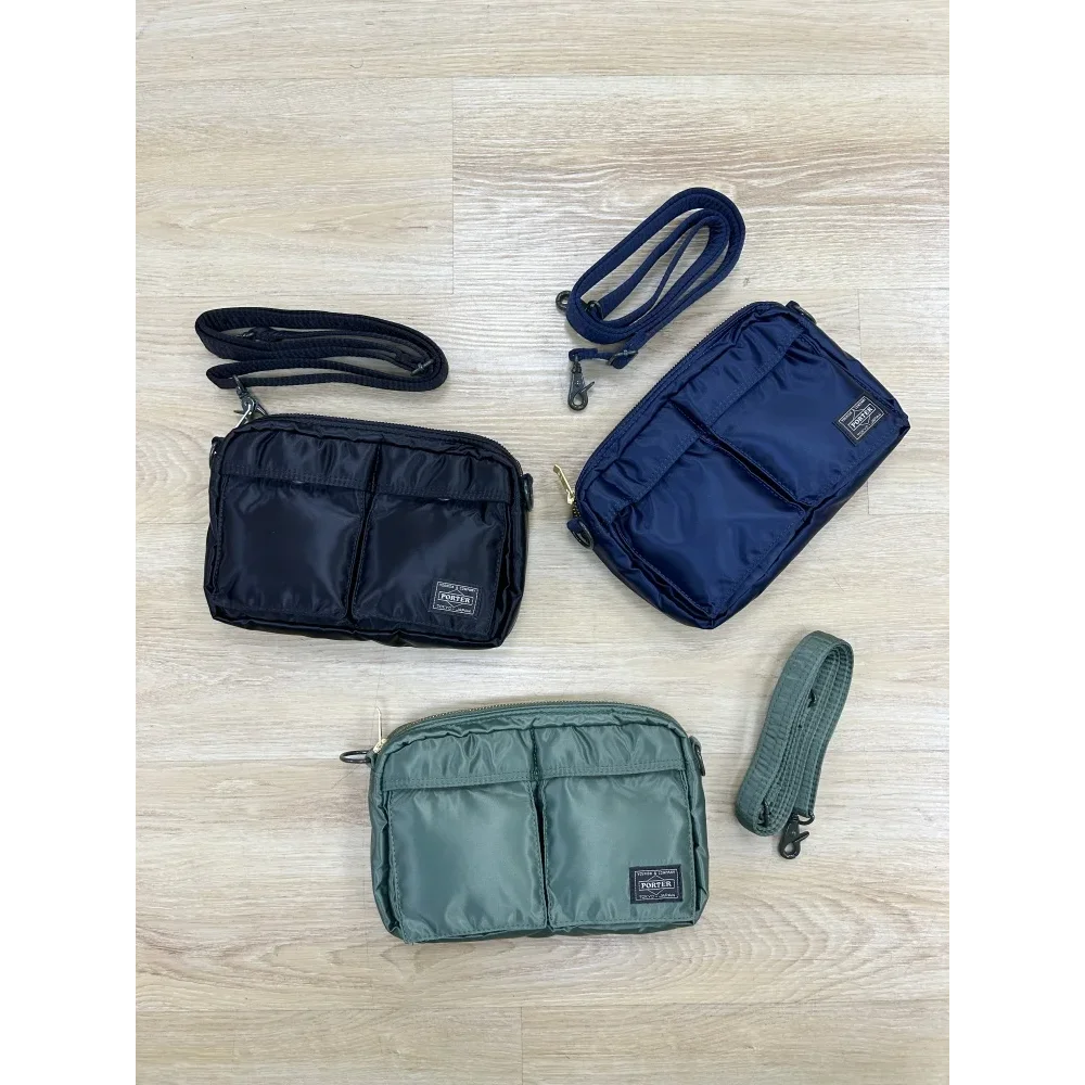 Porter Tanker Small Sling Bag 23*14*5cm Men Soft Nylon Casual Daily Sports Outdoor Travel School Crossbody Commuter Storage Bag