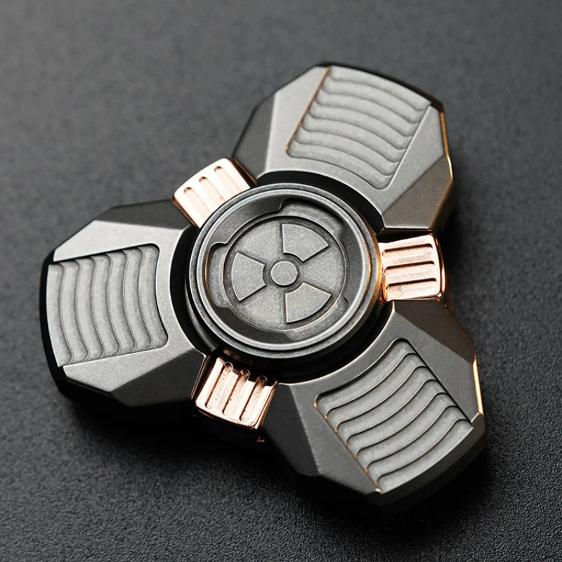 Fidget Spinner EDC Stainless Steel Finger Fingertip Spinner Office Decompression and Decompression Artifact Adult Metal Toy